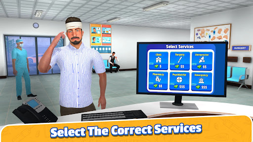 Simulación de consultorio médico